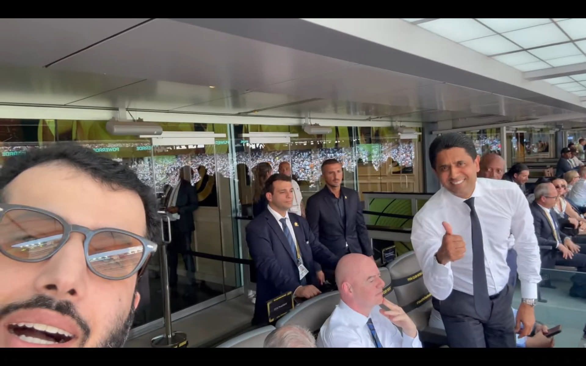 تركي آل الشيخ يحتفل بتأهل باريس سان جيرمان لنهائي كأس العالم للأندية على حساب ريال مدريد.. صور - الخليج الان