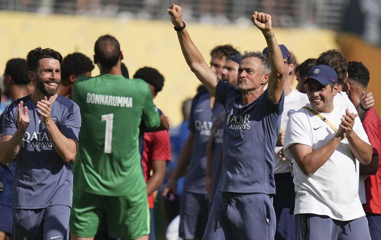 لويس إنريكي: الأداء الجماعي وراء الفوز الكبير على ريال مدريد.. وهدف باريس سان جيرمان التتويج بلقب دوري أبطال أوروبا - الخليج الان