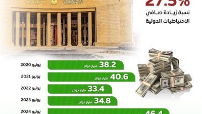 مصر تواصل تعزيز موقفها الخارجي.. وصول صافي الاحتياطيات الدولية لأعلى مستوى عند 48.7 مليار دولار - الخليج الان
