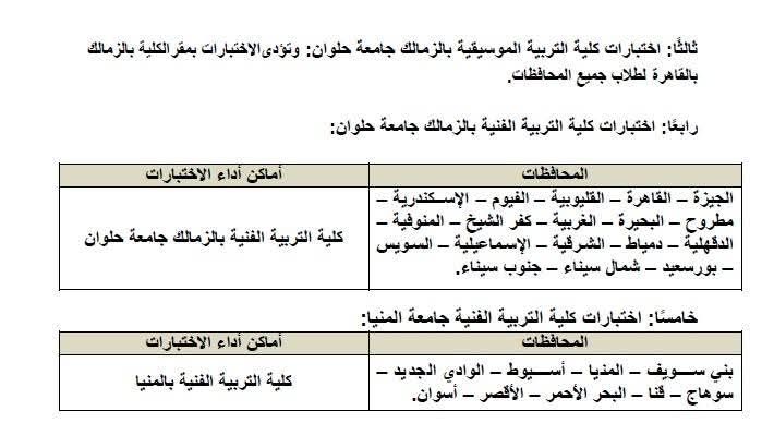 من المسرح إلى الرياضة.. هذه التخصصات تحتاج اختبارات قدرات في تنسيق الجامعات 2025 - الخليج الان