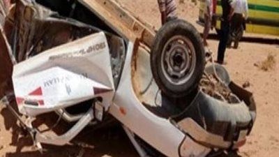طالعين على أكل عيشهم.. إصابة 13 عاملا إثر انقـ ـلاب سيارة ربع نقل في البحيرة - الخليج الان