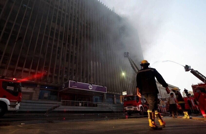 تأثير حريق سنترال رمسيس على خدمات الإنترنت..تفاصيل تعويضات الشركات - الخليج الان