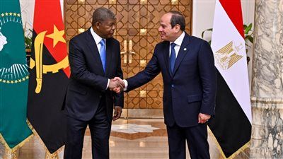 الرئيس السيسى يلتقى نظيره الأنجولى ويشيد برئاسته الجارية للاتحاد الأفريقى - الخليج الان