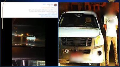 الداخلية تكشف ملابسات فيديو استعراض خطير بسيارة "ربع نقل" على طريق الزراعى بالبحيرة - الخليج الان