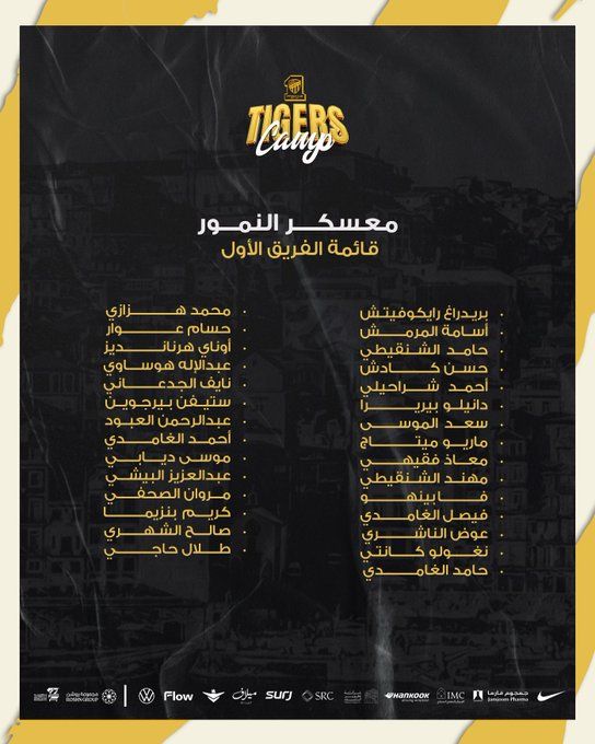 لوران بلان يعلن قائمة اتحاد جدة استعداداً للموسم الجديد - الخليج الان