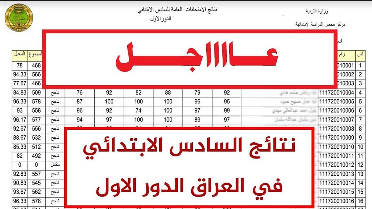 بيان رسمي.. اعتراضات نتائج السادس ابتدائي العراق 2025 وفق التعليمات