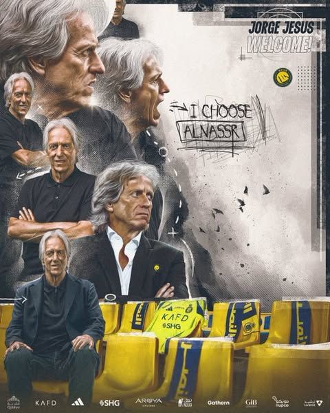 البرتغالي خورخي خيسوس مدرباً لنادي النصر السعودي لمدة موسم - الخليج الان