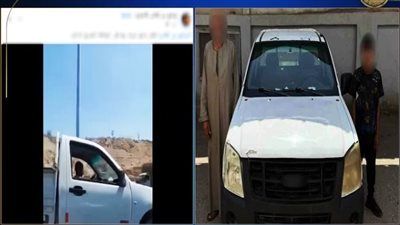 الداخلية تكشف تفاصيل فيديو طفل يقود سيارة ربع نقل أعلى الدائري وتضبط الأب المتورط - الخليج الان