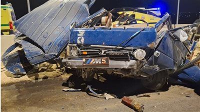 كارثة مرورية على محور ديروط.. مصرع 4 أشخاص وإصابة 15 في تصادم مروع لثلاث سيارات بأسيوط - الخليج الان