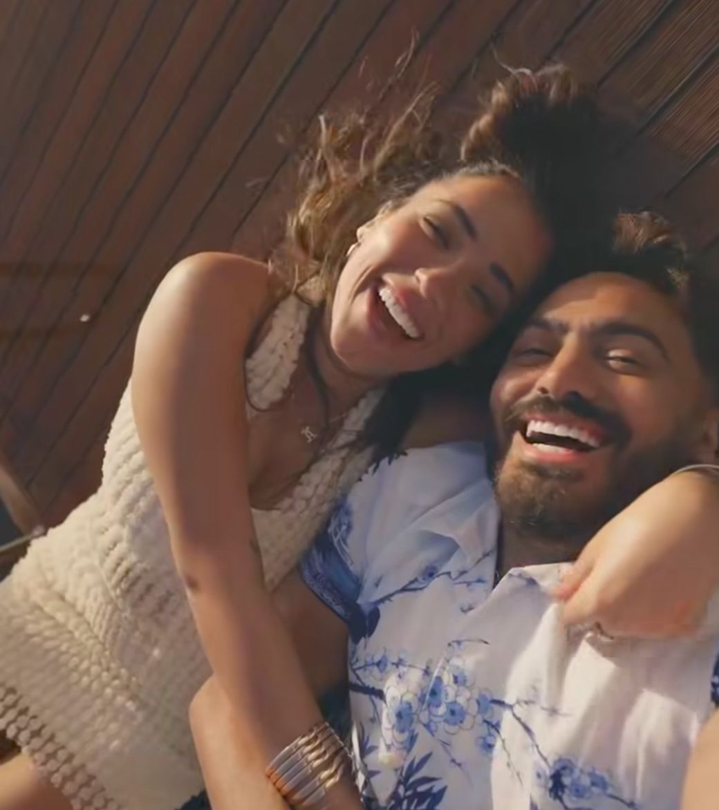 آية سليم عن مشاركتها تامر حسني كليب "حبك لو غلطة": حلم الطفولة اتحقق - الخليج الان