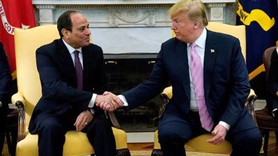 السيسي: نثق فى قدرة ترامب على حل المشاكل المعقدة وإرساء السلام فى العالم - الخليج الان