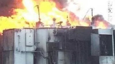 اندلاع حريق في محول كهرباء بمحطة ري بأسوان - الخليج الان