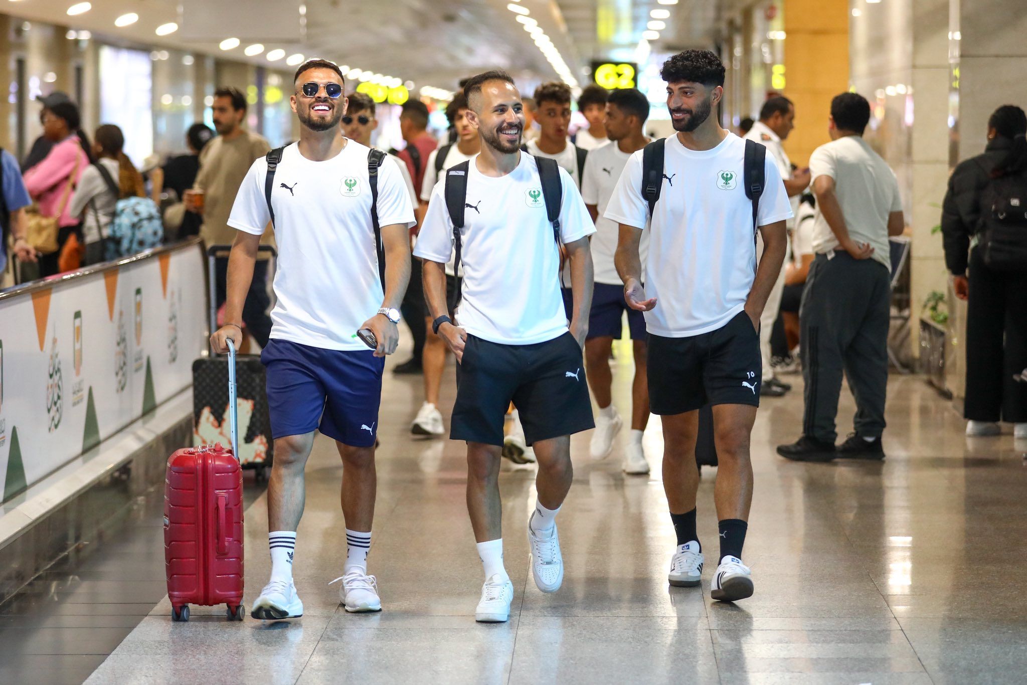 بالصور.. بعثة المصري البورسعيدي تغادر إلي تونس لإقامة فترة إعداد استعداداً للموسم الجديد - الخليج الان