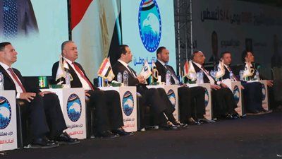 مستقبل وطن يفتتح مؤتمراته الانتخابيه لمجلس الشيوخ بمحافظه القليوبية - الخليج الان