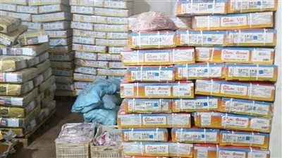 ضبط طن ونصف لحوم مجمدة غير مصحوبة بفواتير و ١٠٠ دجاجة خلال حملات تفتيشية بالشرقية - الخليج الان