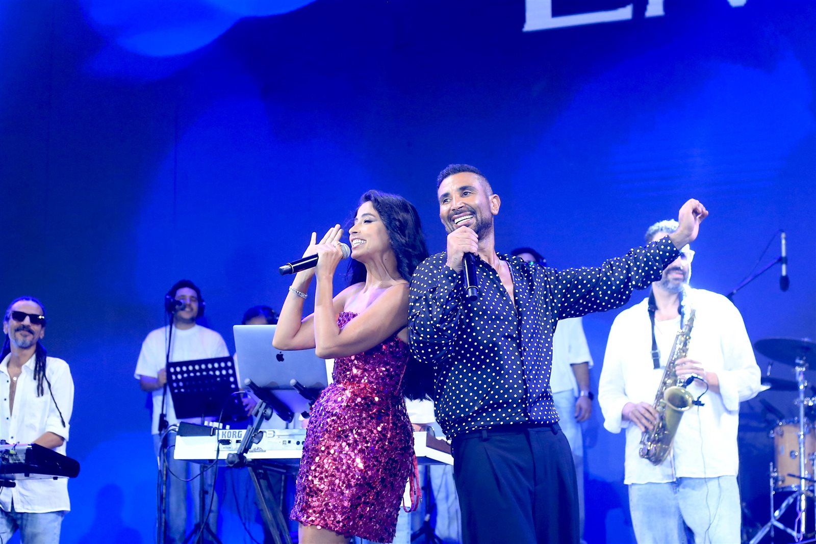 بأغنية تاني.. أحمد سعد وروبي يخطفان الأنظار في ليالي مراسي - الخليج الان