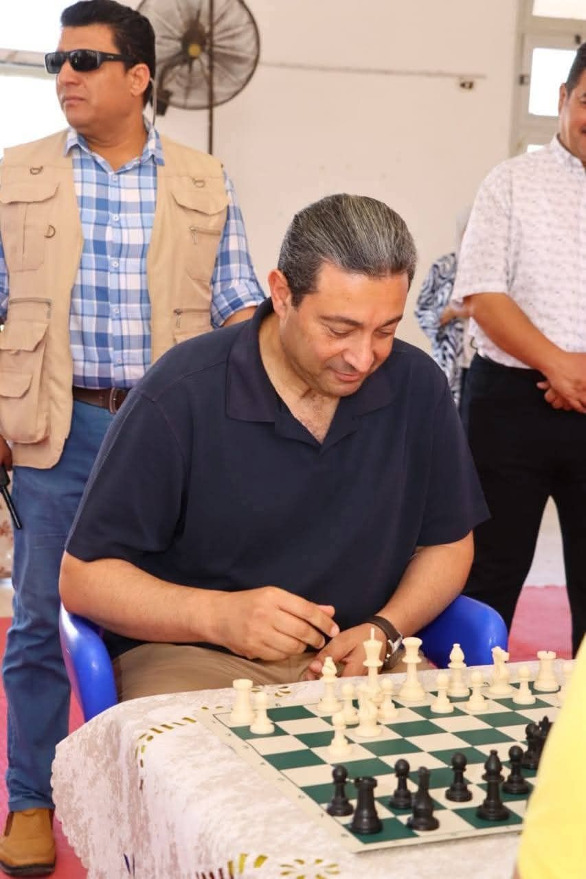 محافظ دمياط يطلق بطولة الشطرنج ويتفقد منشآت رياضية واعدة بدمياط الجديدة - الخليج الان