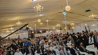 بحضور قيادات ورموز الحزب..انطلاق المؤتمر الجماهيري الحاشد لـ" الجبهة الوطنية" لدعم مرشحي الحزب بمحافظة الغربية - الخليج الان