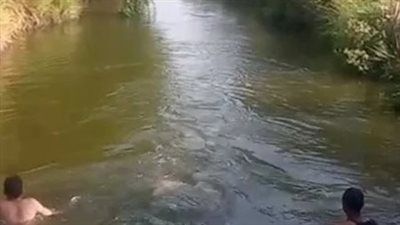 مصرع طفلين غرقا أثناء السباحة في بحر ابو المير في الفيوم - الخليج الان