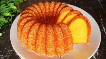 الكيكة الهشة جاهزة.. وصفة كيكة البرتقال الهشة جربها في البيت وهتبقى شيف عيلتك