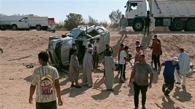 وفاة الحارس الشخصي لمدير أمن الوادي الجديد متأثرا بإصابته فى حادث المنيا - الخليج الان