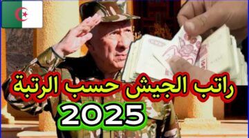 سلم موحد .. سلم رواتب المتقاعدين والعسكريين الجزائر 2025 ضبط نهائي