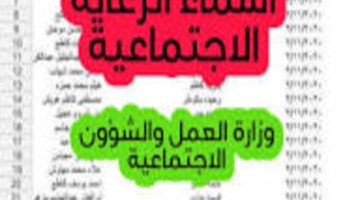 الناس كلها مستنية دورها.. أسماء المستفيدين من الرعاية دلوقتي اعرفها من المصدر