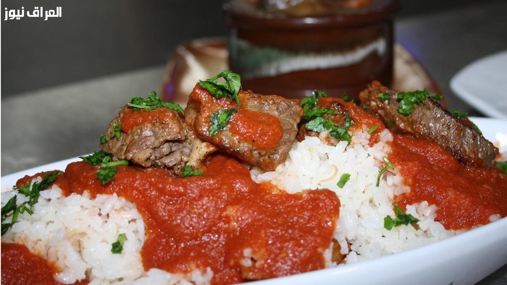 الطعم المصري الأصيل.. طريقة عمل الفتة المصرية صوص نار