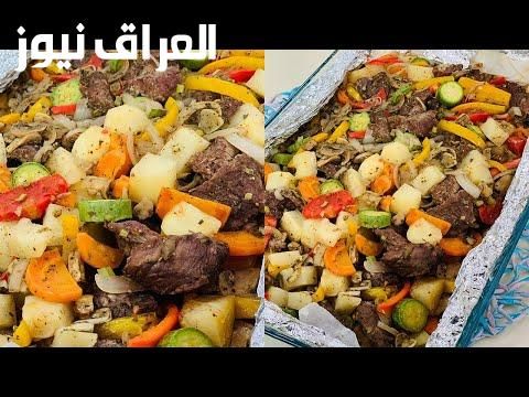 لحم فاخر..طريقة عمل ورقة اللحم البتلو وصوص طماطم مخمري