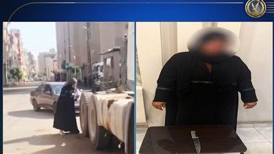الأمن يكشف ملابسات فيديو "تخريب سيارة نقل" بالشرقية.. وضبط سيدة استخدمت سلاحًا أبيض اعتراضًا على وجود ورشة أسفل منزلها - الخليج الان