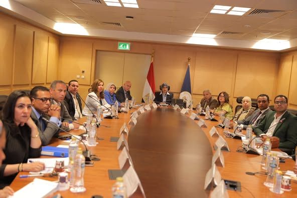 نائب وزير السياحة والآثار تلتقي مع لجنة الثقافة والسياحة والآثار والإعلام بنموذج مُحاكاة مجلس الشيوخ المصري الذي تنفذه وزارة الشباب والرياضة - الخليج الان