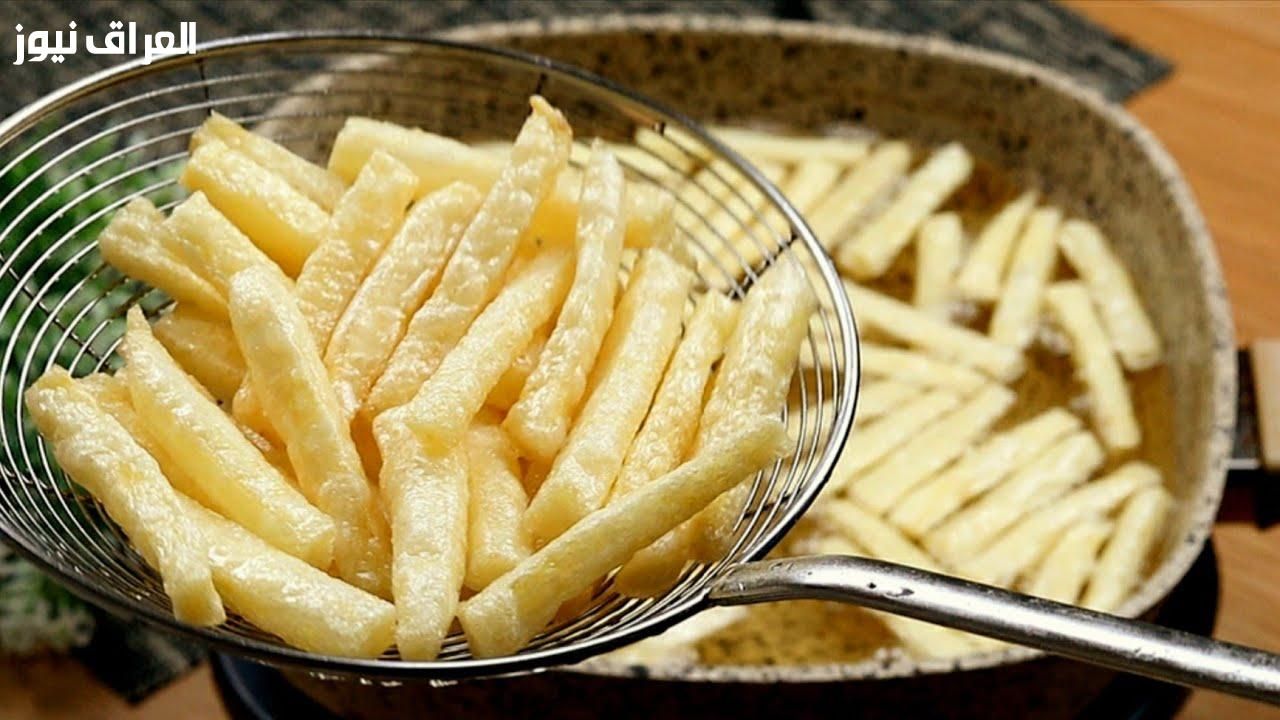 بطاطس كأنها من المحلات حيل بسيطة تخليها هشة وما تشربش زيت
