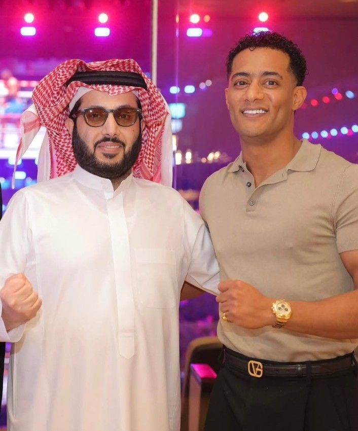 أخويا الكبير.. محمد رمضان يهنئ تركي آل الشيخ بـ عيد ميلاده - الخليج الان