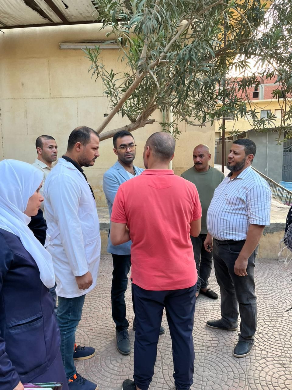 وكيل وزارة الصحة بالفيوم يتفقد مستشفى ابشواى المركزى لمراجعة اعمال المستشفى - الخليج الان