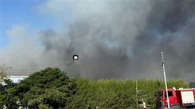 السيطرة على حريق فى مصنع ملابس بالغربية - الخليج الان