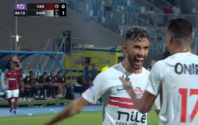 الدوري المصري الممتاز: ناصر ماهر يسجل الهدف الأول للزمالك في مرمى سيراميكا كليوباترا في الدقيقة 84 - الخليج الان