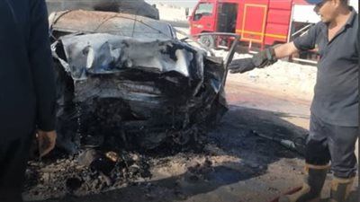 من أسرة واحدة.. مصرع وإصابة 5 أشخاص في حادث تصادم بكفر الشيخ - الخليج الان