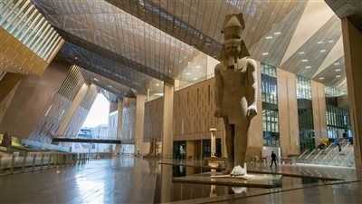 مصر ترسم اليوم وجهها العالمي.. تحوّل شامل لمنطقة المتحف الكبير قبل افتتاحه التاريخي - الخليج الان