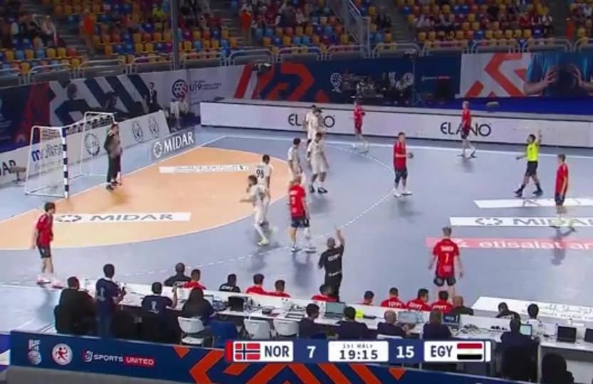 منتخب الناشئين يتقدم على النرويج ببطولة العالم لليد (14/23) - الخليج الان