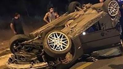 إصابة 3 سيدات في حادث انقـ ـلاب سيارة ملاكي بطريق 36 الحربي بالإسماعيلية حادث - الخليج الان