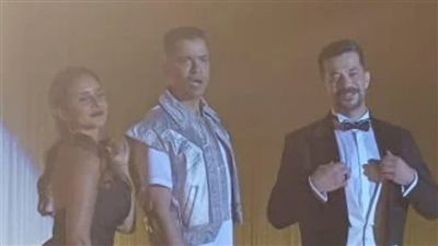 حسن شاكوش ونيللي كريم وياسر سلامة من كواليس أغنية فيلم بروفة فرح.. صور - الخليج الان