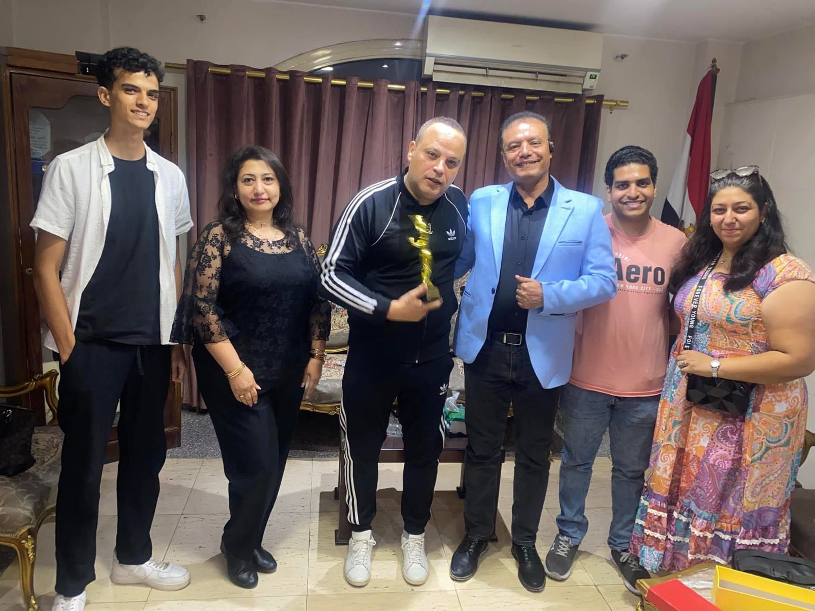 بعد فوزه بجائزة أفضل إنتاج بالمهرجان المصري الأمريكي.. تامر عبد المنعم يهنيء صناع فيلم التجلي - الخليج الان