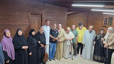 حب بعد السبعين.. زواج الحاج فريد والحاجة فاطمة بدار مسنين بالمنوفية - الخليج الان