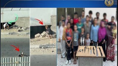 عصابة الثقب الأسود.. الداخلية تكشف تفاصيل ضبط 20 شخصاً استغلوا أطفالاً في أعمال التسول أسفل كوبري بالهرم - الخليج الان