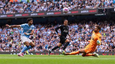 أرقام عمر مرموش في مباراة مانشستر سيتي وتوتنهام هوتسبير في الدوري الإنجليزي الممتاز - الخليج الان