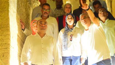 نائب وزير السياحة والأمين العام للمجلس الأعلى للآثار يتفقدان عددًا من المواقع الأثرية للوقوف على مستجدات أعمال الترميم - الخليج الان