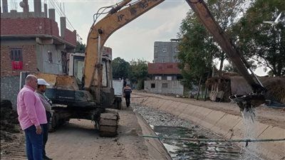تطهير 23 كم من المساقي الخصوصية في محافظة المنوفية خلال أسبوع - الخليج الان