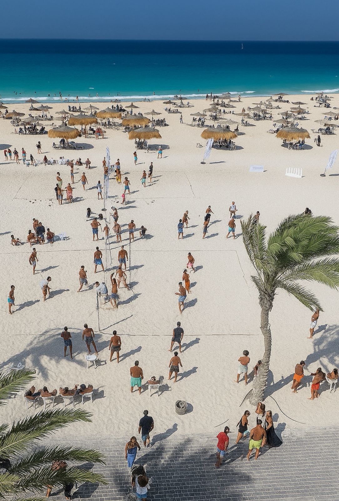 للعام الثاني علي التوالي .. إقامة البطولة السنوية للكرة الطائرة الشاطئية بقرية الدبلوماسيين بالساحل الشمالي - الخليج الان