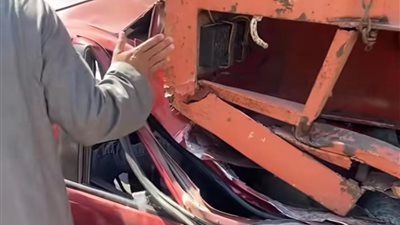 إصابة شاب في حادث تصادم بطريق "مصر – الإسماعيلية" الصحراوي - الخليج الان