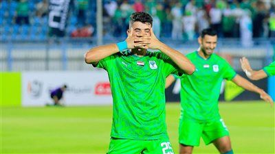 المصري يتقدم على حرس الحدود بهدف نظيف في الشوط الأول - الخليج الان